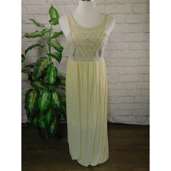 Flying Tomato Cream Maxi Dress - Picture 1 of 12